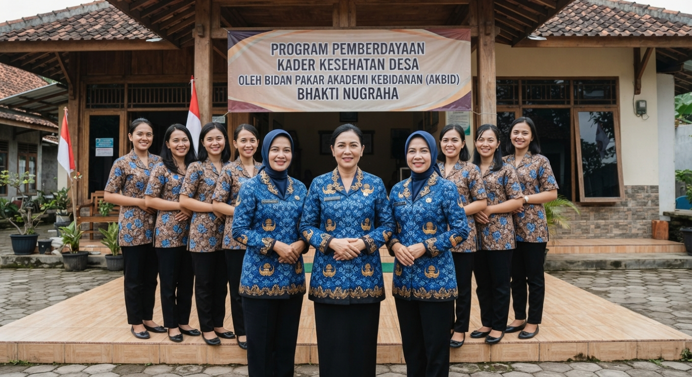 Program Pemberdayaan Kader Kesehatan Desa oleh Bidan Pakar Akbid Bhakti Nugraha